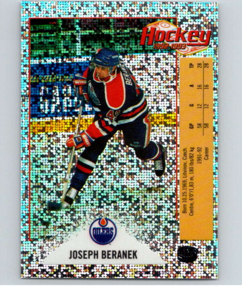 1992-93 Panini Stickers Hockey #I Joseph Beranek V83088 Image 1