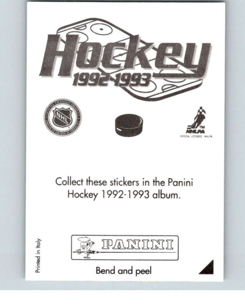 1992-93 Panini Stickers Hockey #S Jaromir Jagr Pittsburgh Penguins V83105 Image 2