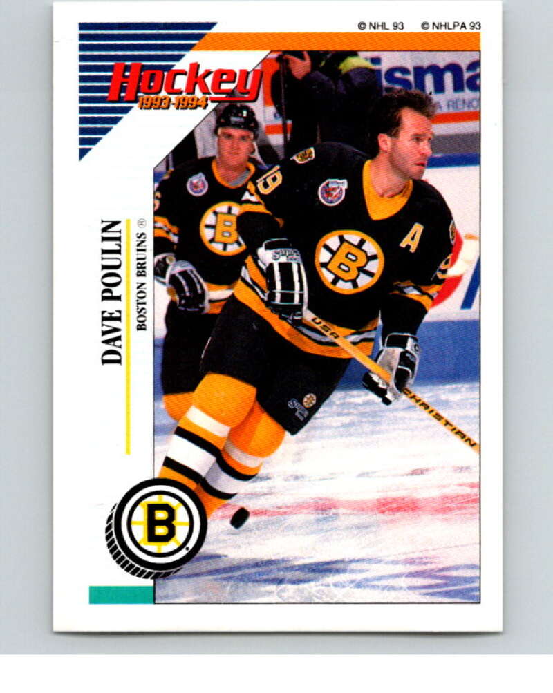 1993-94 Panini Stickers Hockey #4 Dave Poulin V83126 Image 1