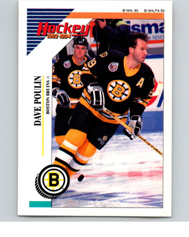 1993-94 Panini Stickers Hockey #4 Dave Poulin V83128 Image 1
