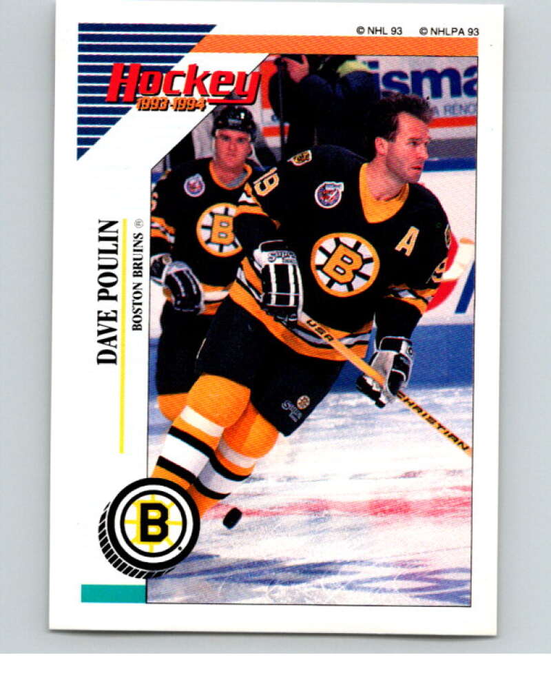 1993-94 Panini Stickers Hockey #4 Dave Poulin V83130 Image 1