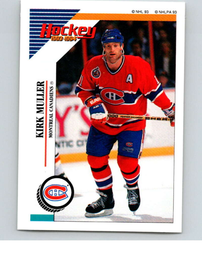 1993-94 Panini Stickers Hockey #14 Kirk Muller Montreal Canadiens V83185 Image 1