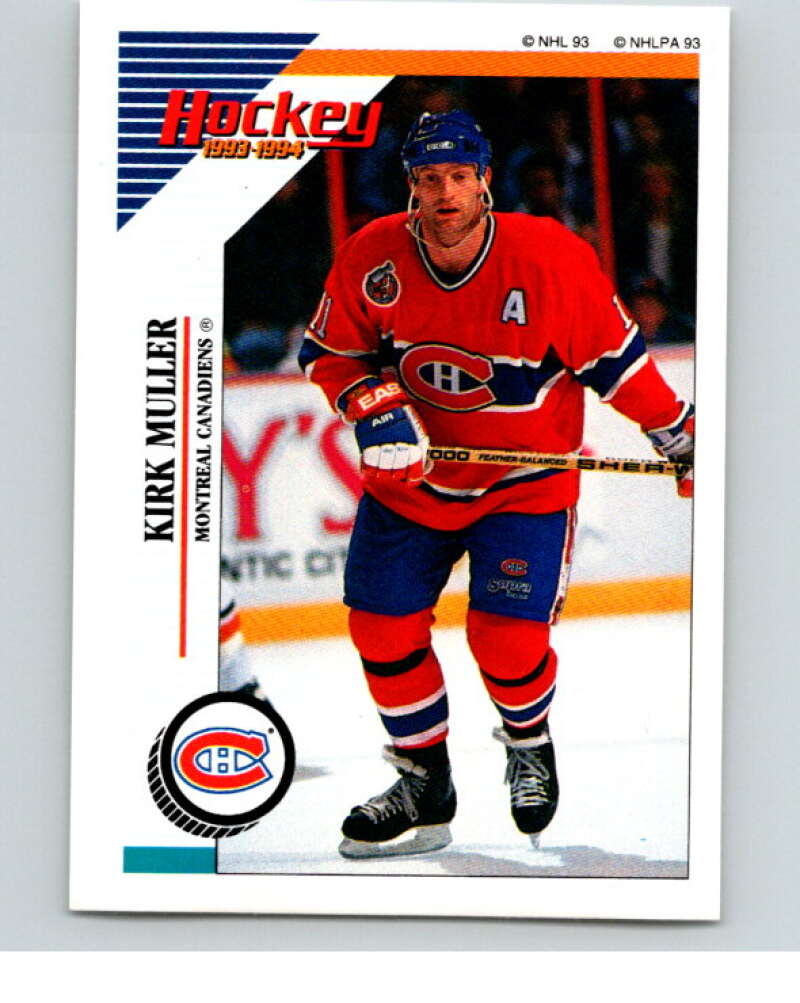 1993-94 Panini Stickers Hockey #14 Kirk Muller Montreal Canadiens V83187 Image 1