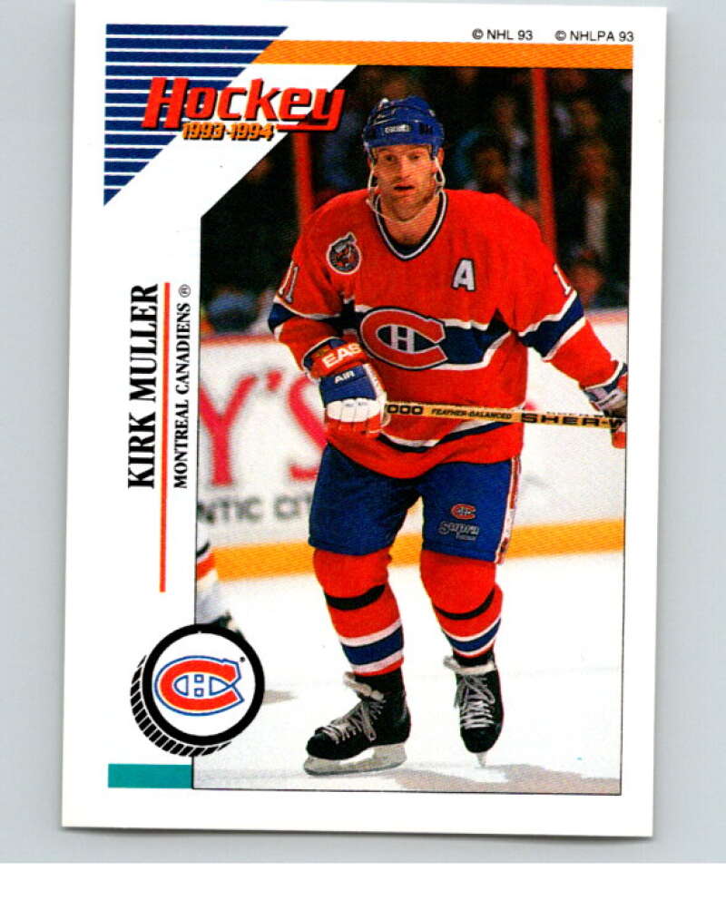 1993-94 Panini Stickers Hockey #14 Kirk Muller Montreal Canadiens V83190 Image 1