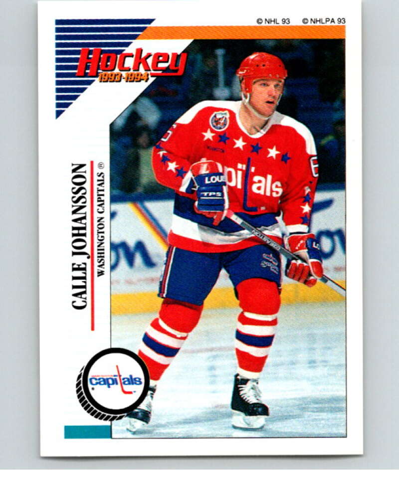 1993-94 Panini Stickers Hockey #31 Calle Johansson Washington Capitals V83240 Image 1