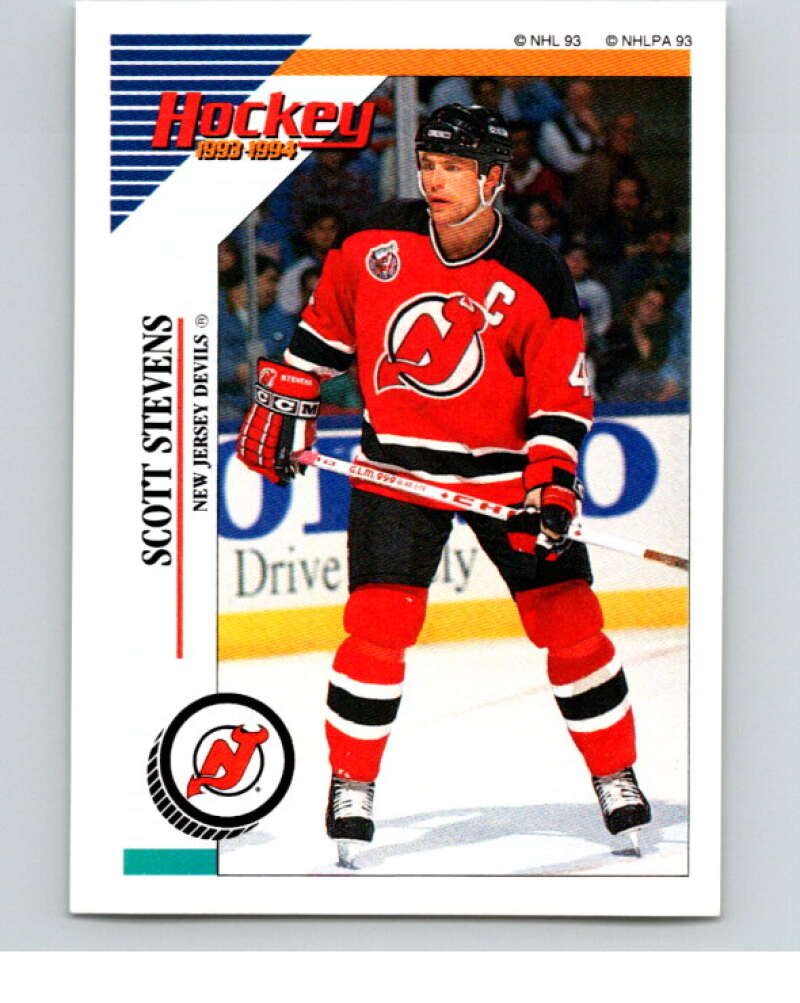 1993-94 Panini Stickers Hockey #43 Scott Stevens New Jersey Devils V83268 Image 1