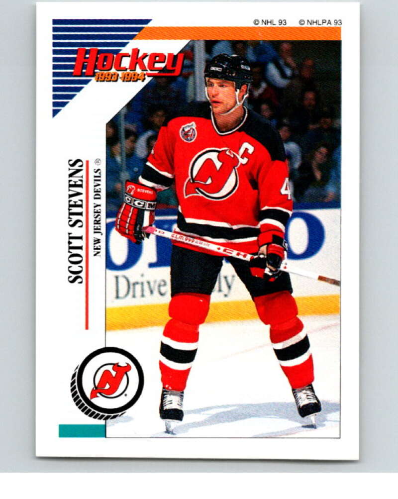 1993-94 Panini Stickers Hockey #43 Scott Stevens New Jersey Devils V83269 Image 1