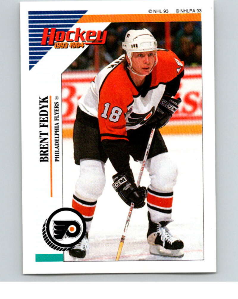 1993-94 Panini Stickers Hockey #48 Brent Fedyk Philadelphia Flyers V83287 Image 1