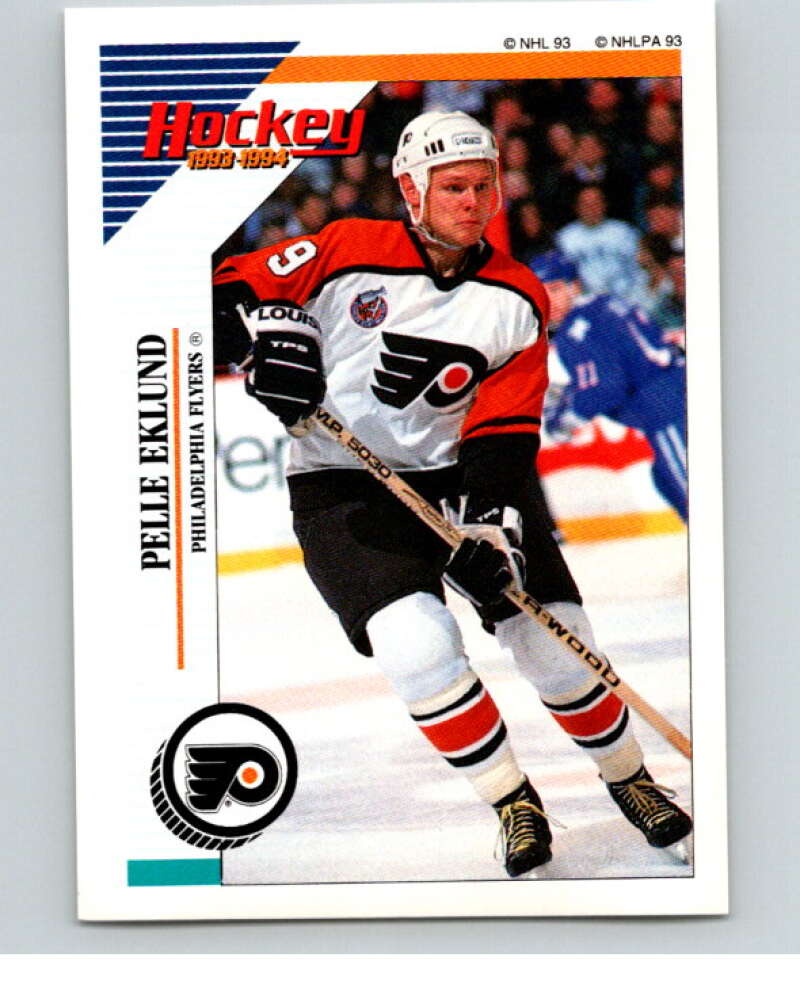 1993-94 Panini Stickers Hockey #51 Pelle Eklund Philadelphia Flyers V83297 Image 1