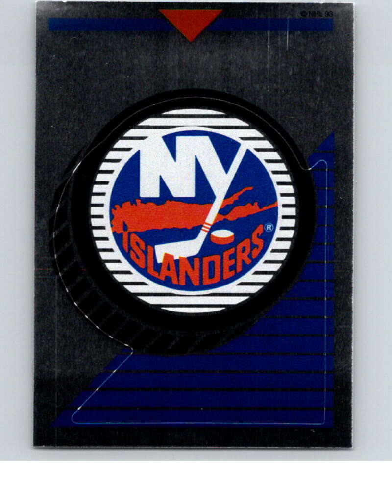 1993-94 Panini Stickers Hockey #56 Islanders Logo V83312 Image 1