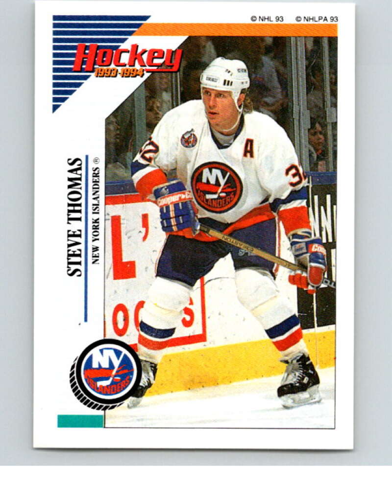 1993-94 Panini Stickers Hockey #57 Steve Thomas New York Islanders V83313 Image 1