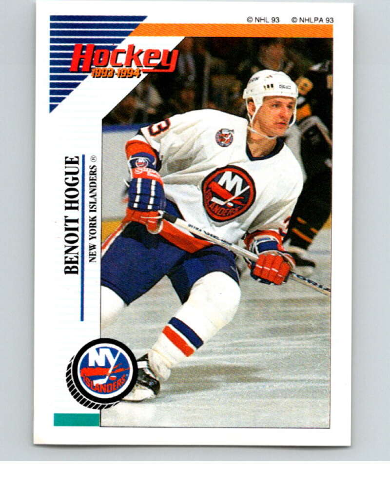 1993-94 Panini Stickers Hockey #59 Benoit Hogue New York Islanders V83318 Image 1