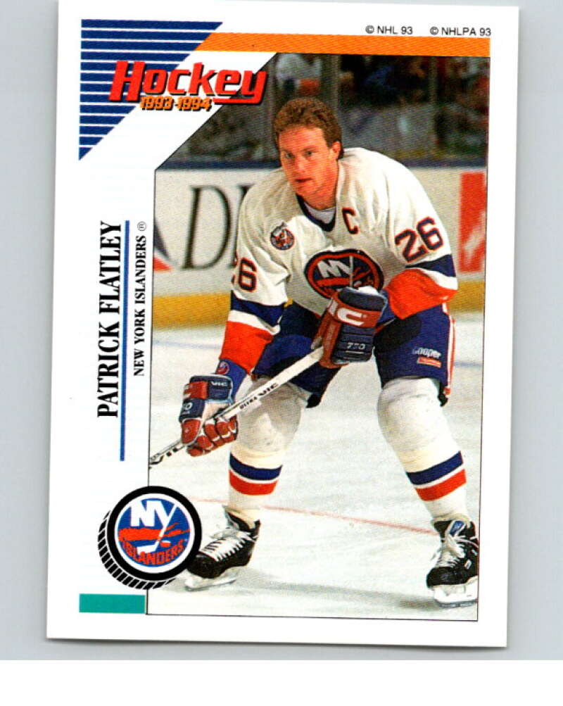 1993-94 Panini Stickers Hockey #60 Patrick Flatley New York Islanders V83319 Image 1