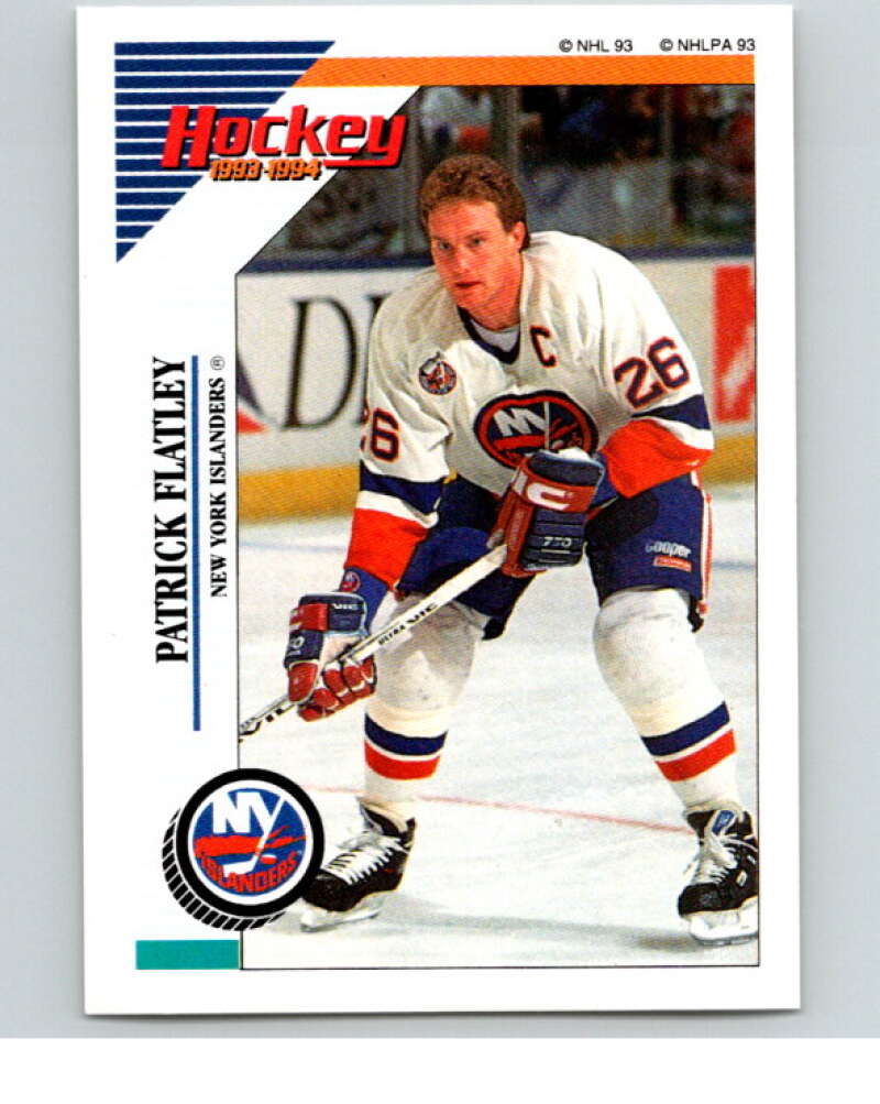 1993-94 Panini Stickers Hockey #60 Patrick Flatley New York Islanders V83320 Image 1