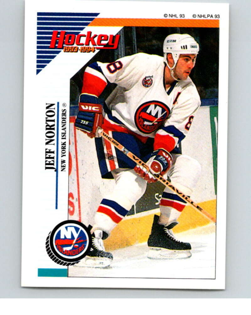 1993-94 Panini Stickers Hockey #64 Jeff Norton V83331 Image 1