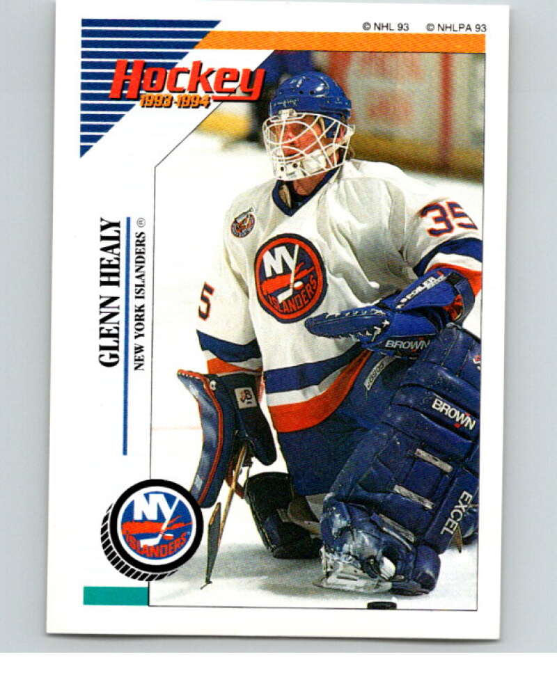 1993-94 Panini Stickers Hockey #65 Glenn Healy New York Islanders V83334 Image 1