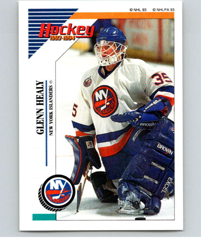 1993-94 Panini Stickers Hockey #65 Glenn Healy New York Islanders V83335 Image 1