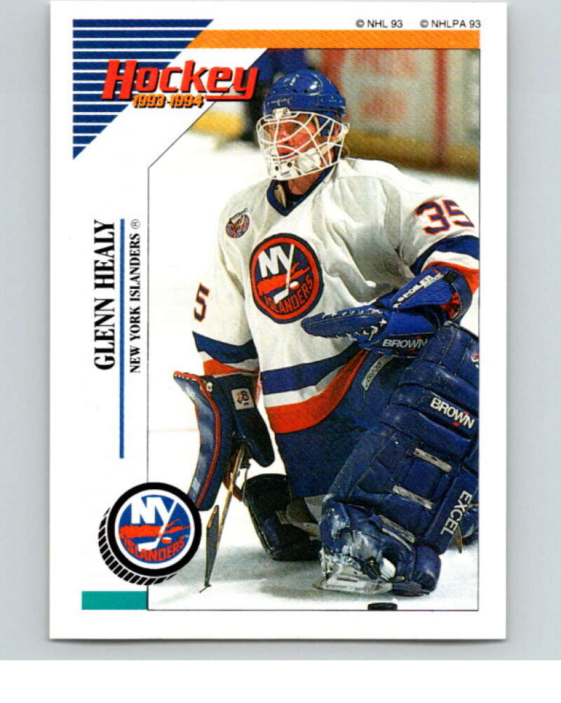 1993-94 Panini Stickers Hockey #65 Glenn Healy New York Islanders V83336 Image 1
