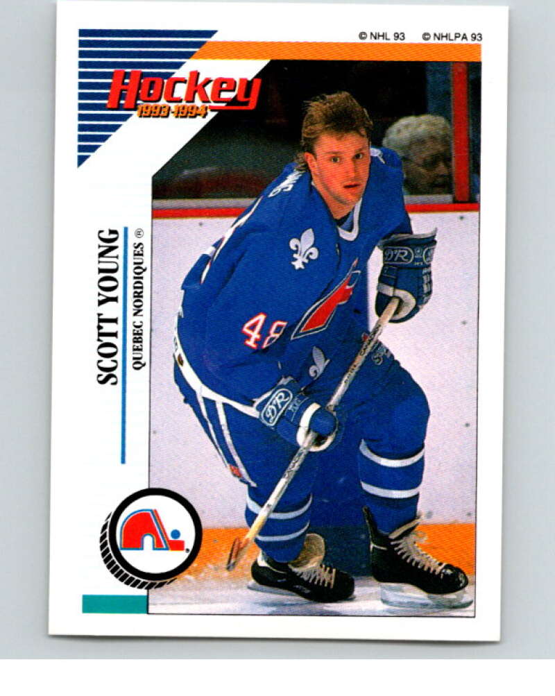 1993-94 Panini Stickers Hockey #73 Scott Young Quebec Nordiques V83369 Image 1