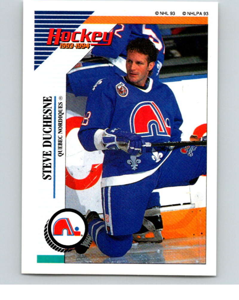 1993-94 Panini Stickers Hockey #76 Steve Duchesne V83387 Image 1