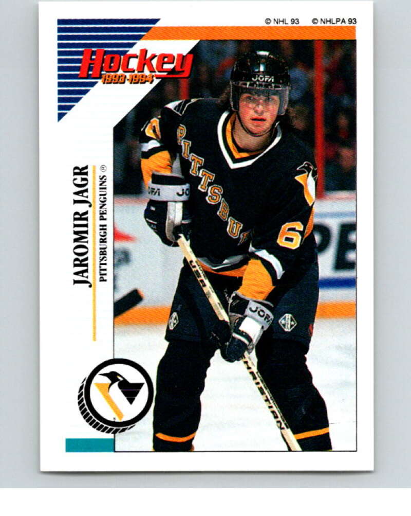 1993-94 Panini Stickers Hockey #82 Jaromir Jagr Pittsburgh Penguins V83398 Image 1