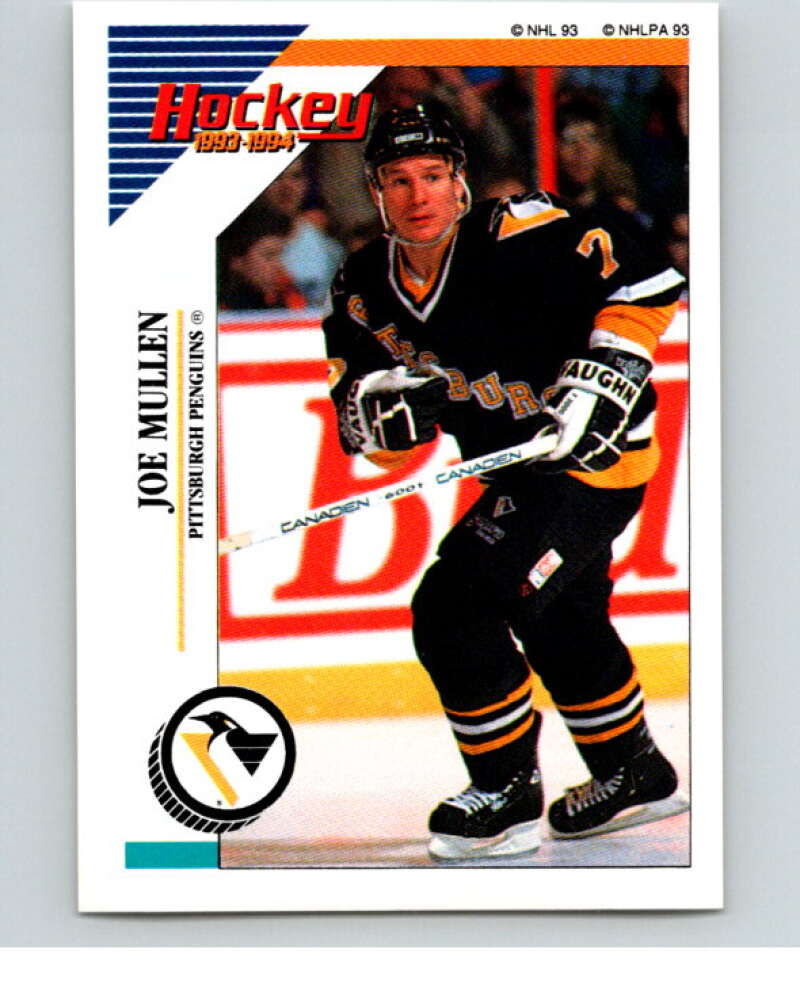 1993-94 Panini Stickers Hockey #83 Joe Mullen Pittsburgh Penguins V83403 Image 1