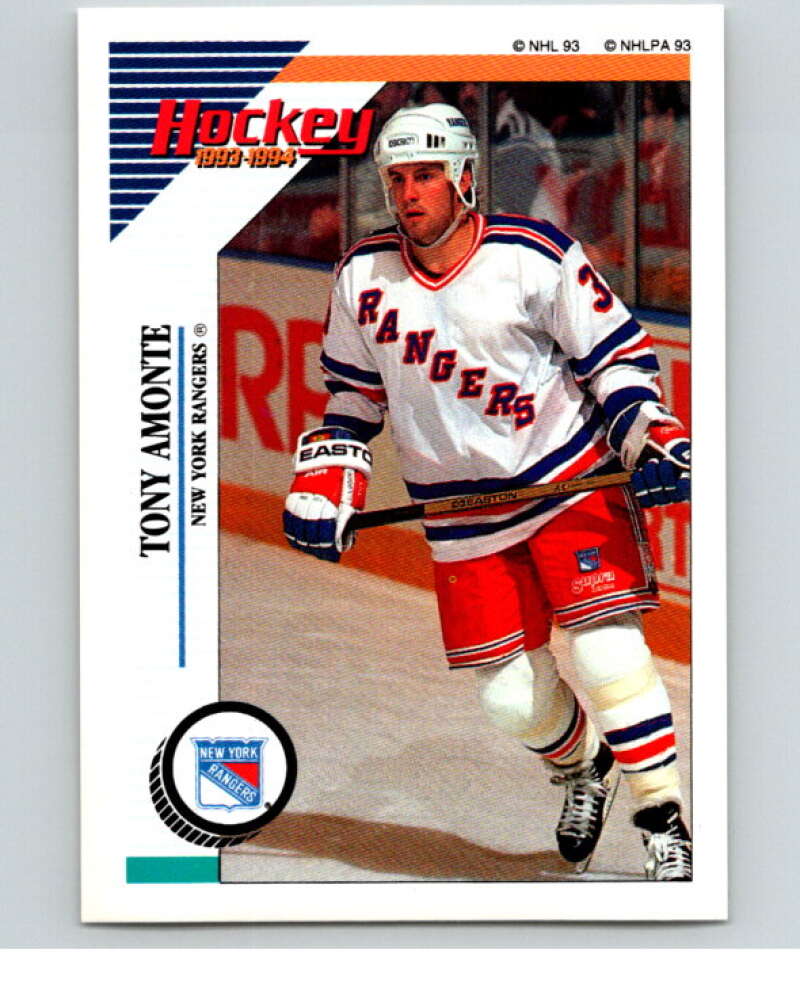 1993-94 Panini Stickers Hockey #90 Tony Amonte V83429 Image 1