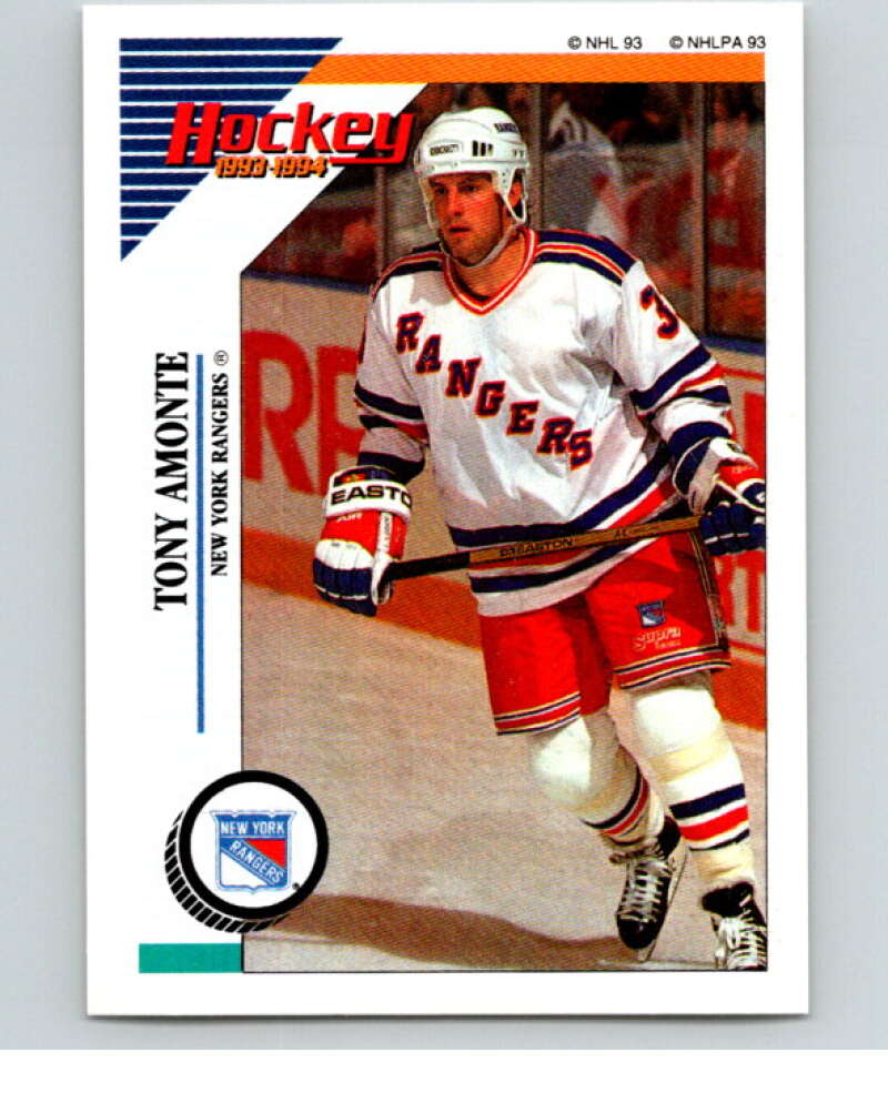 1993-94 Panini Stickers Hockey #90 Tony Amonte V83431 Image 1