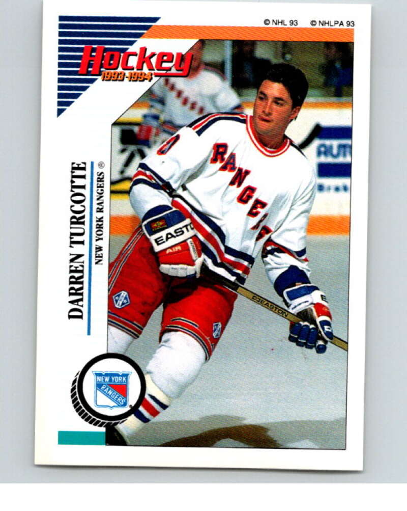 1993-94 Panini Stickers Hockey #94 Darren Turcotte V83456 Image 1