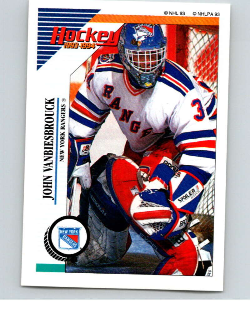 1993-94 Panini Stickers Hockey #98 John Vanbiesbrouck Florida Panthers V83480 Image 1