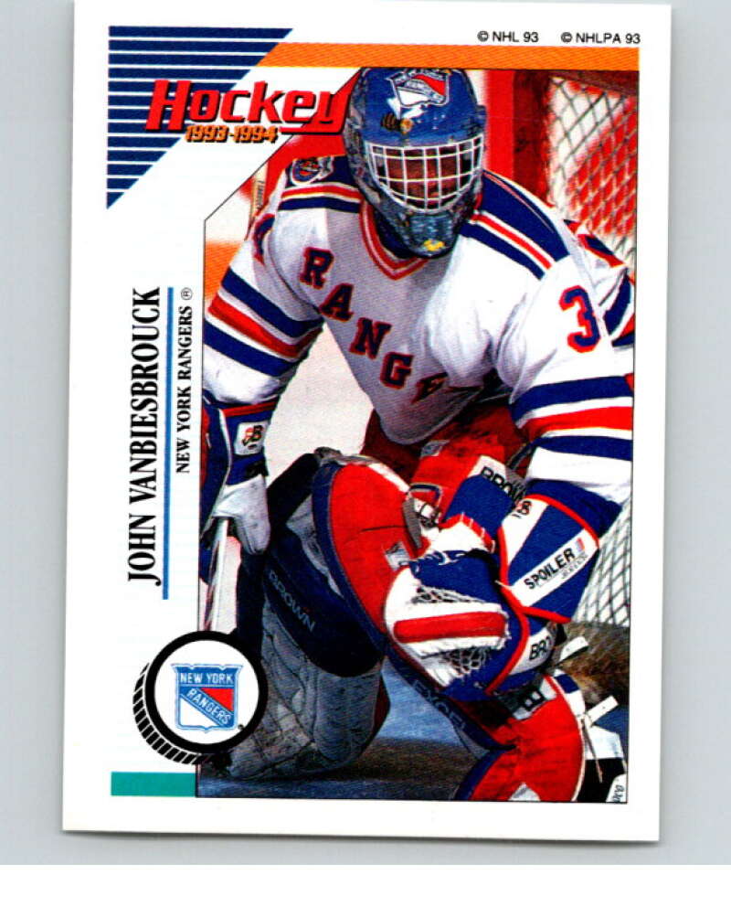 1993-94 Panini Stickers Hockey #98 John Vanbiesbrouck Florida Panthers V83483 Image 1
