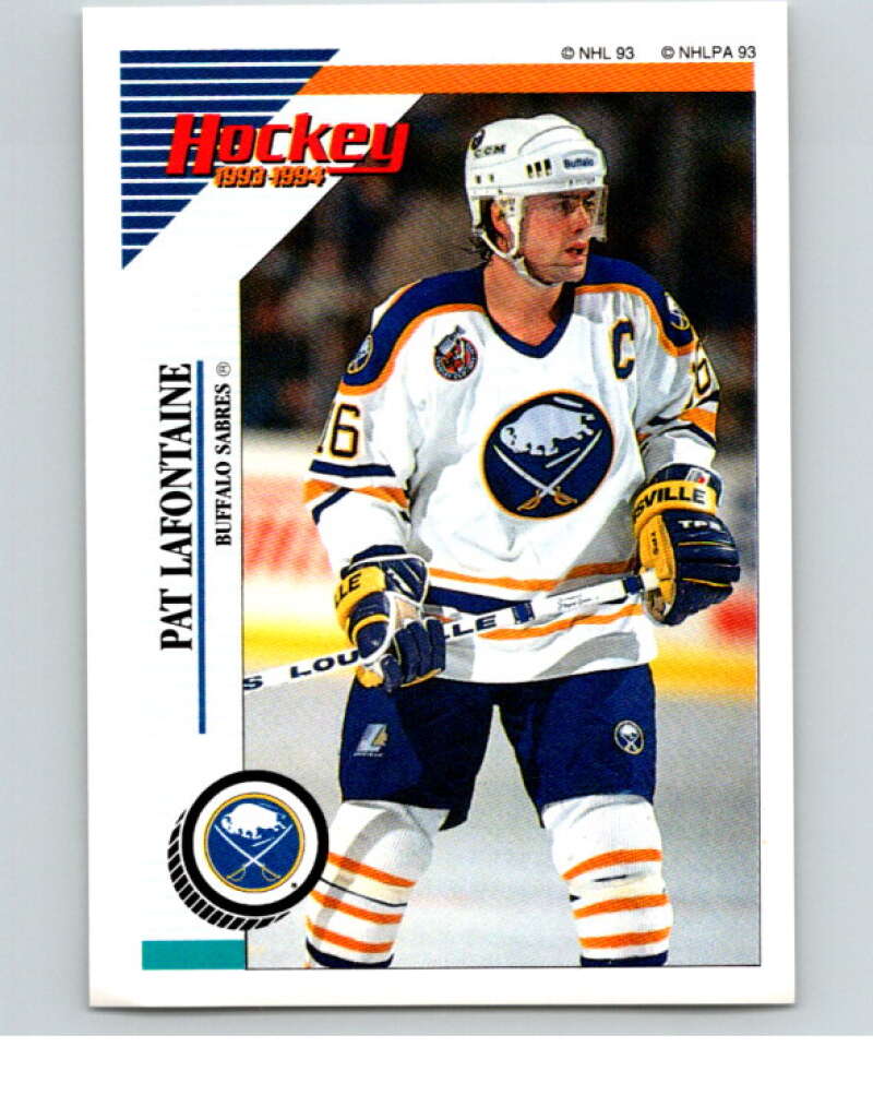 1993-94 Panini Stickers Hockey #101 Pat LaFontaine Buffalo Sabres V83486 Image 1