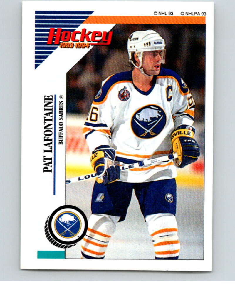 1993-94 Panini Stickers Hockey #101 Pat LaFontaine Buffalo Sabres V83487 Image 1