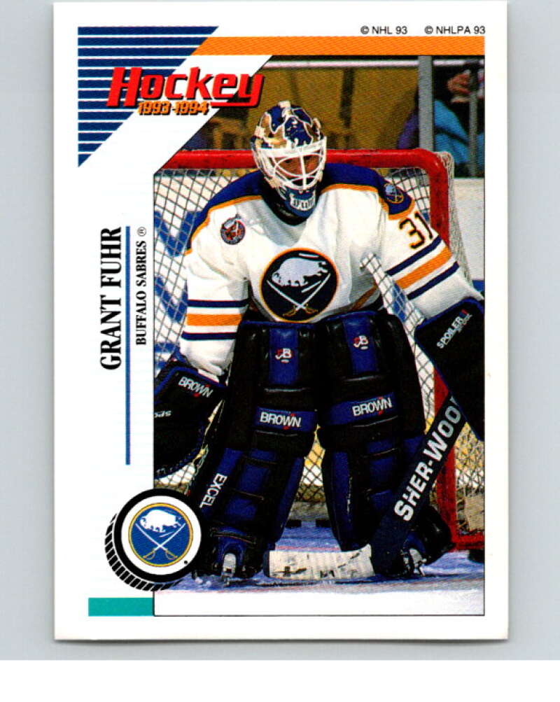 1993-94 Panini Stickers Hockey #108 Grant Fuhr V83505 Image 1