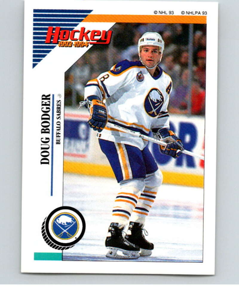 1993-94 Panini Stickers Hockey #109 Doug Bodger Buffalo Sabres V83506 Image 1