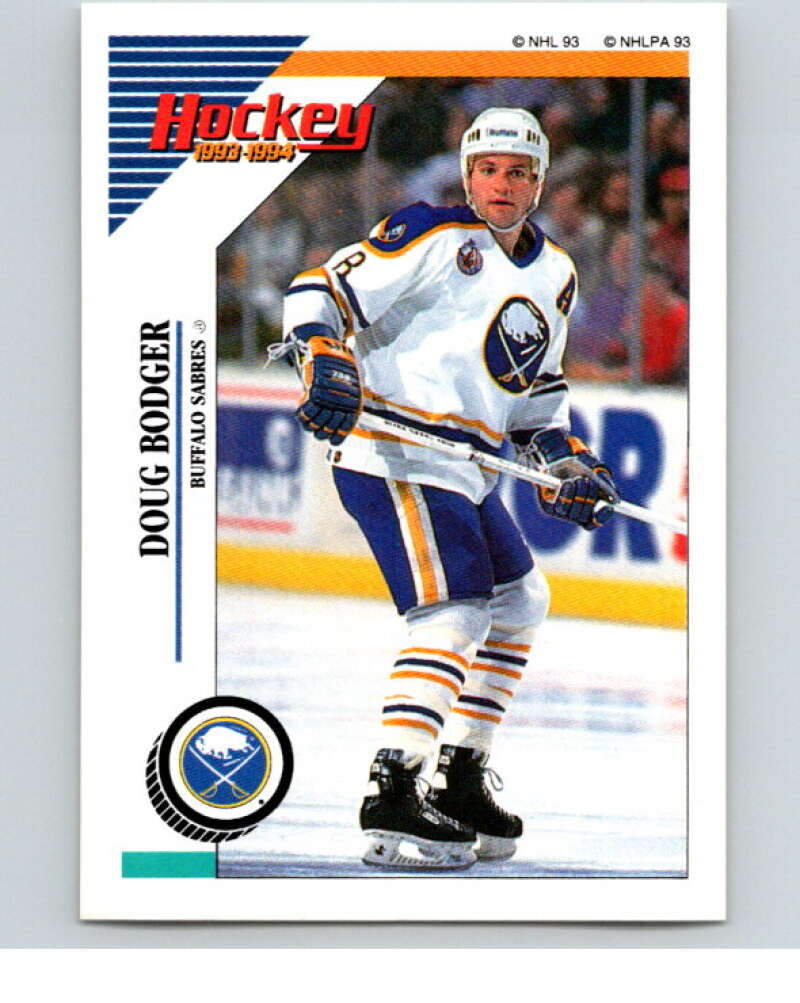 1993-94 Panini Stickers Hockey #109 Doug Bodger Buffalo Sabres V83507 Image 1