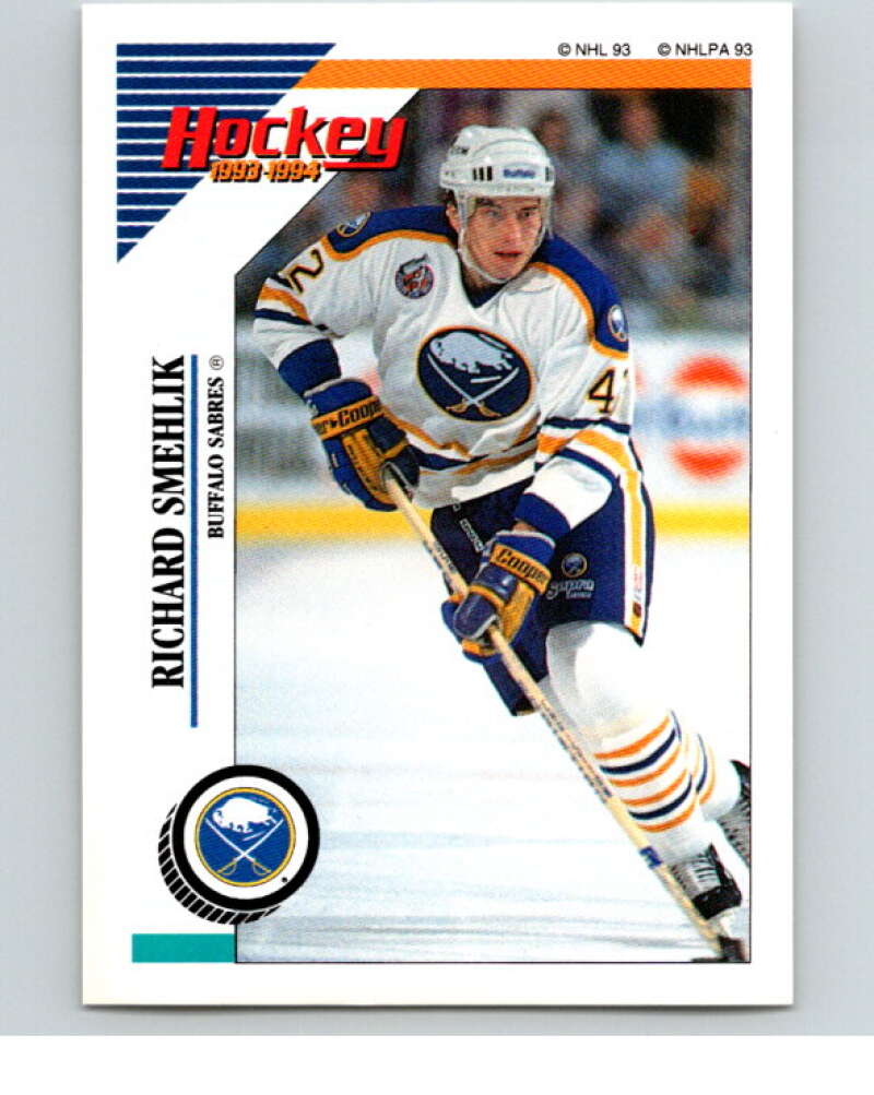 1993-94 Panini Stickers Hockey #110 Richard Smehlik Buffalo Sabres V83508 Image 1