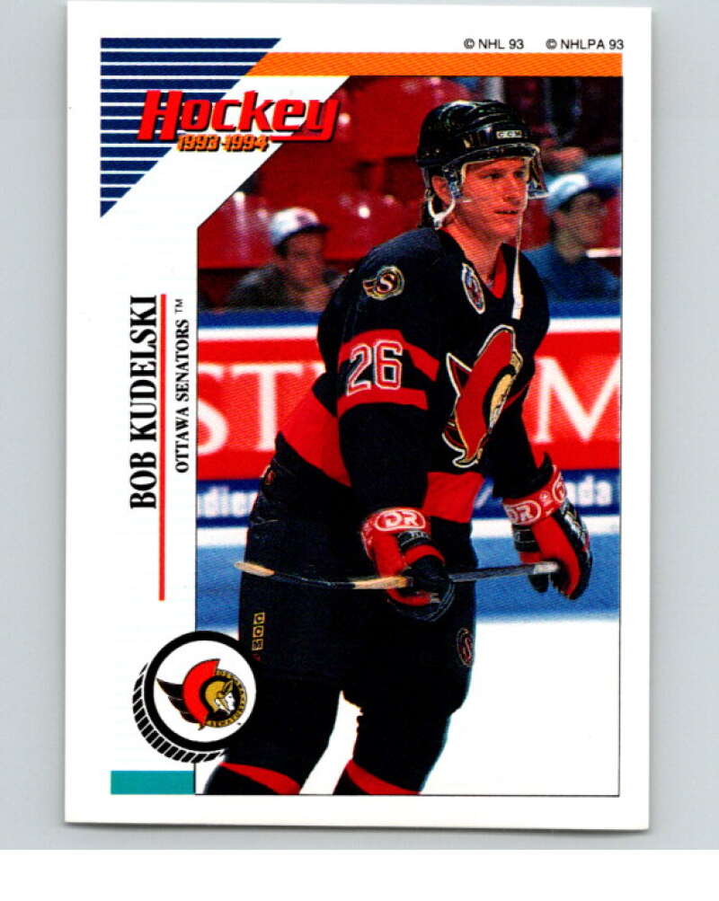 1993-94 Panini Stickers Hockey #114 Bob Kudelski V83521 Image 1