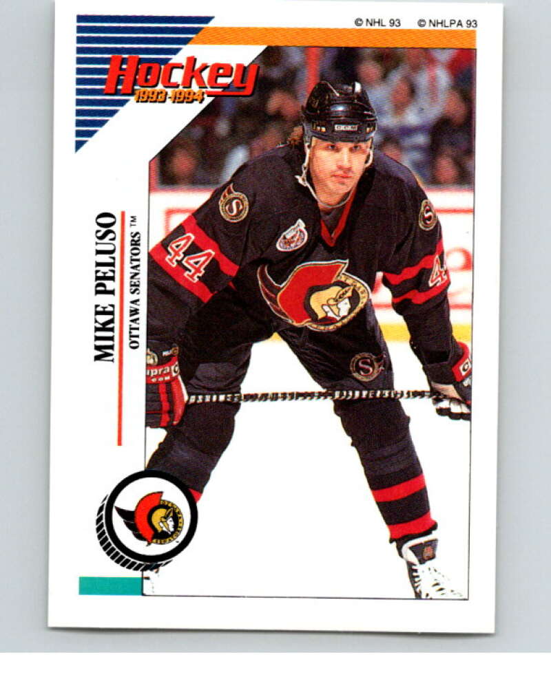 1993-94 Panini Stickers Hockey #116 Mike Peluso New Jersey Devils V83529 Image 1