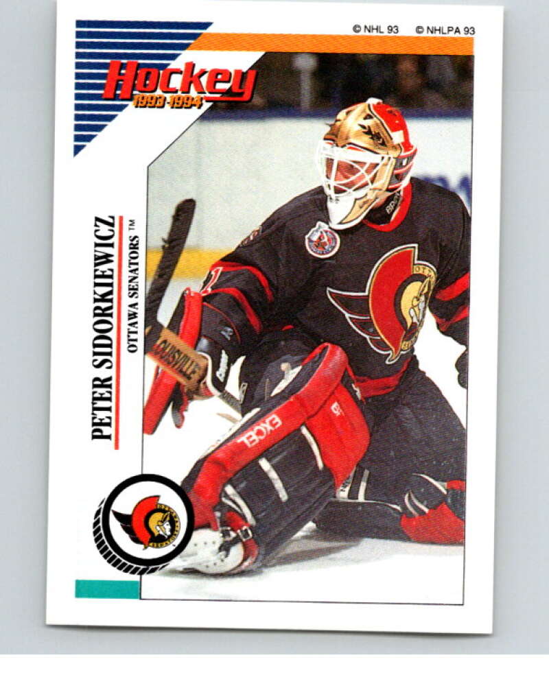 1993-94 Panini Stickers Hockey #121 Peter Sidorkiewicz V83540 Image 1