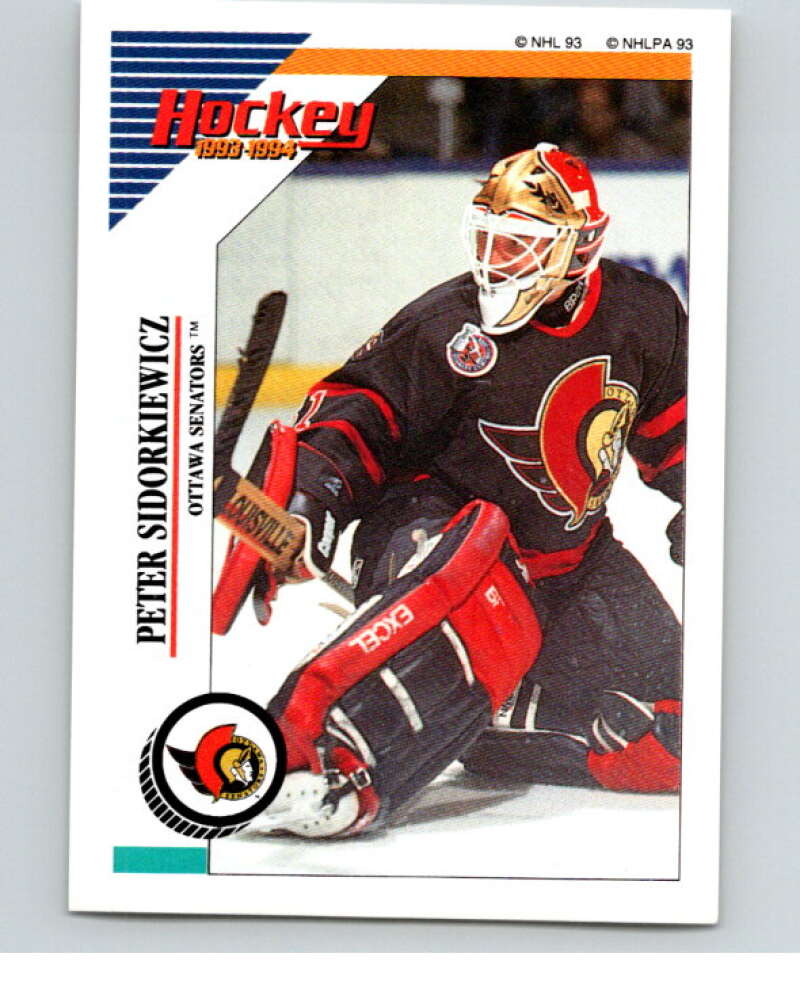 1993-94 Panini Stickers Hockey #121 Peter Sidorkiewicz V83542 Image 1
