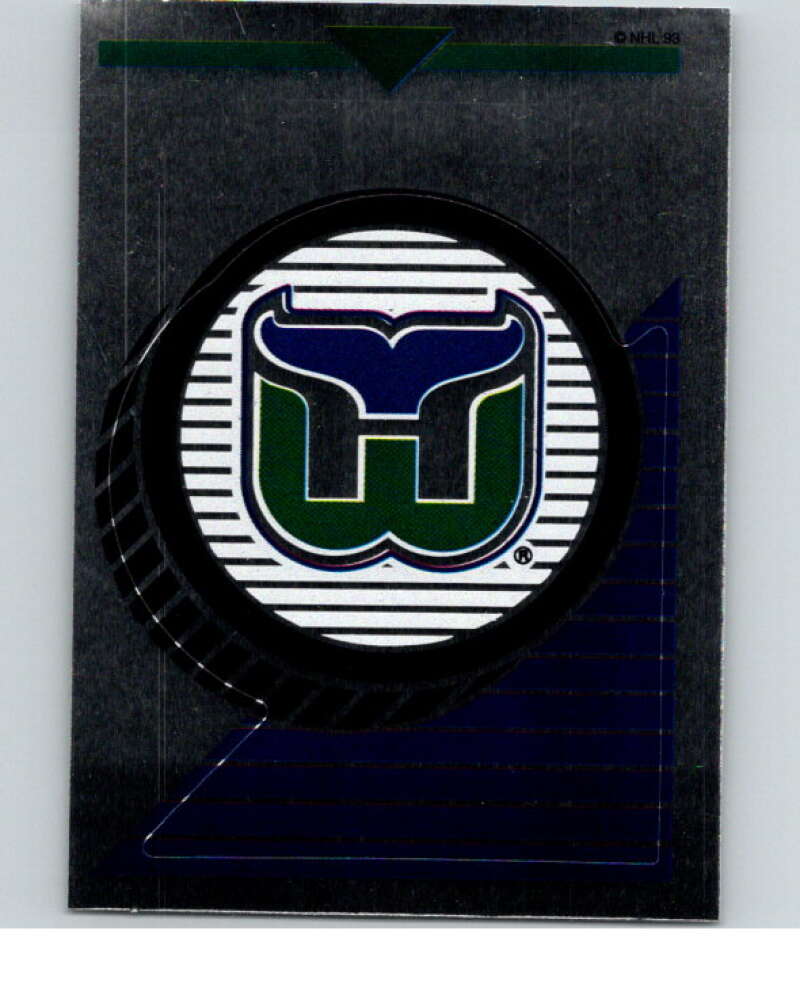 1993-94 Panini Stickers Hockey #122 Whalers Logo V83543 Image 1