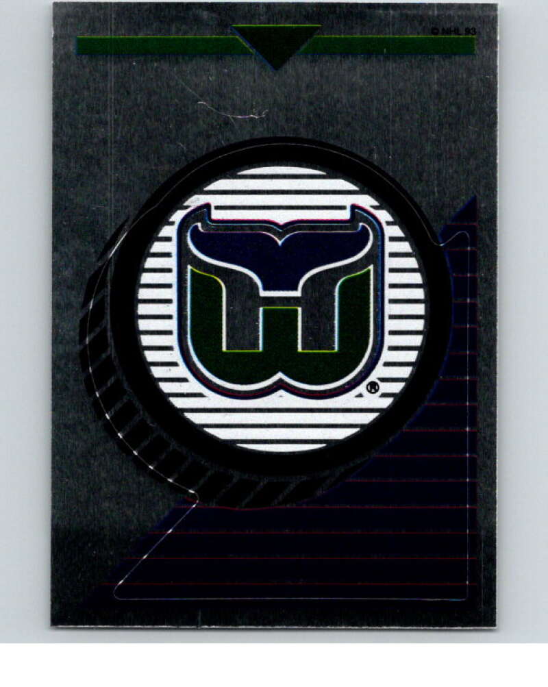 1993-94 Panini Stickers Hockey #122 Whalers Logo V83544 Image 1