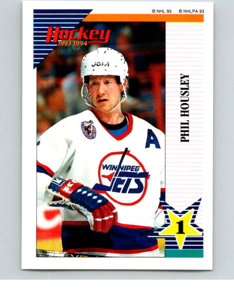 1993-94 Panini Stickers Hockey #133 Phil Housley V83575 Image 1
