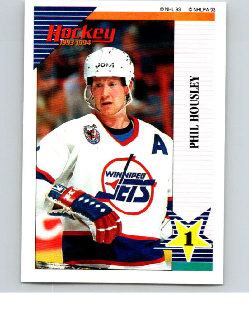 1993-94 Panini Stickers Hockey #133 Phil Housley V83576 Image 1