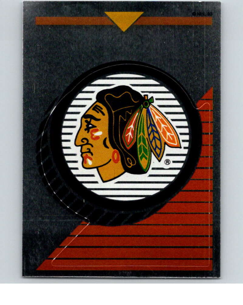 1993-94 Panini Stickers Hockey #145 Blackhawks Logo V83610 Image 1