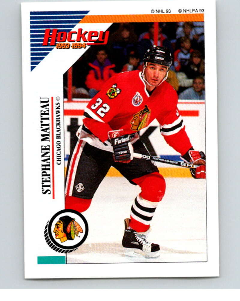 1993-94 Panini Stickers Hockey #150 Stephane Matteau V83626 Image 1