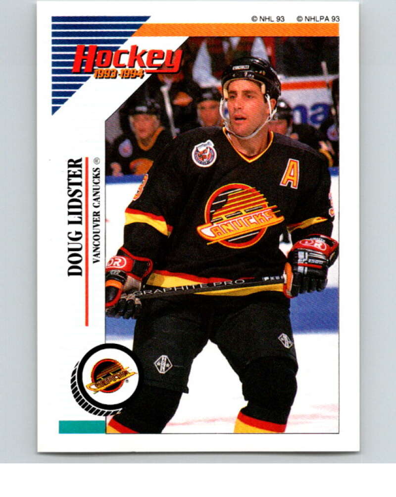 1993-94 Panini Stickers Hockey #176 Doug Lidster New York Rangers V83688 Image 1