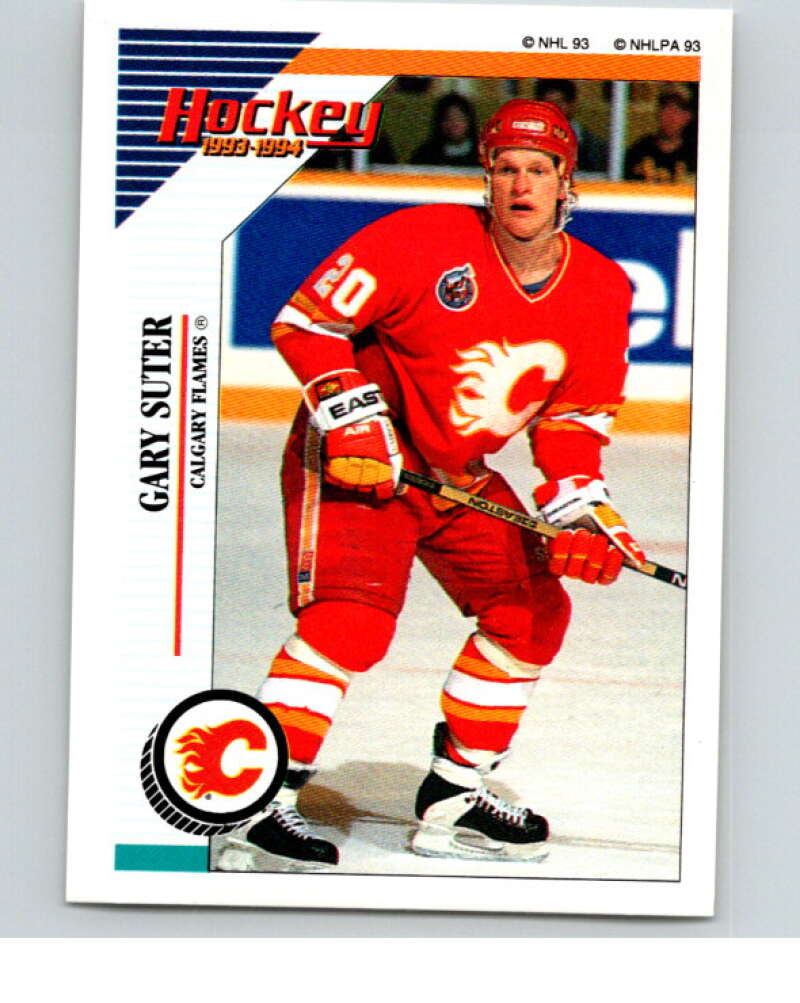 1993-94 Panini Stickers Hockey #186 Gary Suter V83710 Image 1