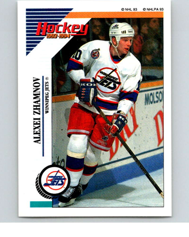 1993-94 Panini Stickers Hockey #190 Alexei Zhamnov Winnipeg Jets V83719 Image 1